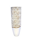 White Rustic Container 19.75" x 7" Diameter