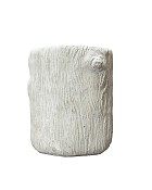 Alder Bark Cement Planter 6" Diameter x 7.75"