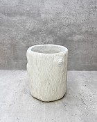 Alder Bark Cement Planter 6" Diameter x 7.75"