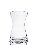 Gathering Clear Glass Vase 8"H