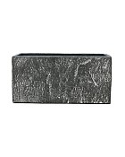 Rectangular Slate Cement Container Dark Grey 4.5" 9"