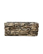 Rectangular Stone Wall Planter - Small 3"H