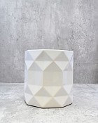 Diamond Pattern Planter 5.5"H