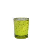 Green Glass Tealight 2.75"H