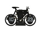 Retro Bicycle Flip Motion Clock 8" x 3.5" x 5"
