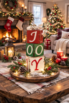 Joyeuses Fêtes et charme rustique