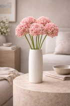 Bouquet de fleurs de dentelle rose