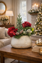 Élégant arrangement floral de Noël