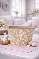 Pastel spring accents on a table