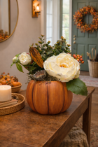 Automne raffiné dans l'entrée