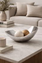 Contemporary living room decor details