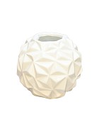 Crumple Ball Vase - Small 5.5"H