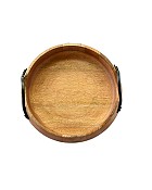 MANGO WOOD ACCENT TRAY LARGE
