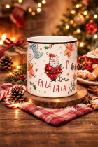 Festive mug with Christmas cheer