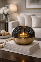 Tealight holder on a coffee table