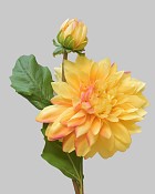 Dahlia 20" Gold/Red