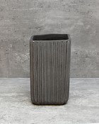 Tall Ripple Planter 9"H