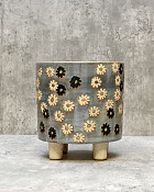 Flower Planter with Feet 6"H