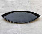 Black Canoe Decorative Platter 20"L