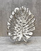 Monstera Wall Leaf 19"L - Silver 