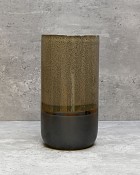 Two Tone Glaze Container 11.75"H