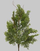 Mixed Berry Pine Pick 16" Green