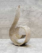 Flame Aluminum Decorative Sculpture 17"H