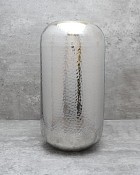Fine Hammered Bullet Vase 16"H