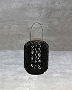 Bamboo Lantern - Small 13.5"H