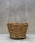 Rattan Woven Planter 10.5"D