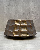 Modern Pot Antique Brown 11"D