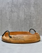 Mango Wood Accent Tray 13"D