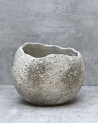 Textured Moonscape Planter 9"D