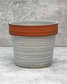 Garden Planter - Grey 4"H