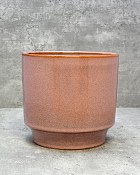 Pink Stepped Planter - Medium 6"H
