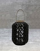 Bamboo Lantern - Large 17"H