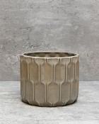 Taupe Dolomite Container 5.5"H