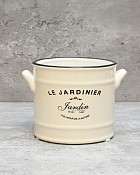 "Le Jardinier" Container 4"H