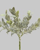 Frosted Mistletoe 9.5" Green