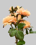 Rose English Spray 20" Yellow/Pink