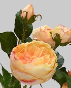 Rose Spray 24" Yellow/Pink