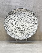 Circular Pattern Serving Plate 16"D