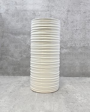 Ripple Cylinder 13.75&quot;H