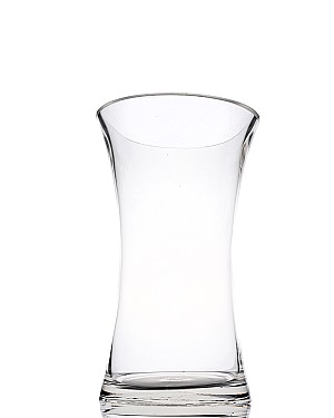 Gathering Clear Glass Vase 12"H