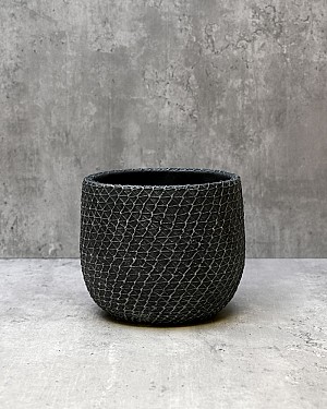 Mesh Textured Planter 4.5&quot;H
