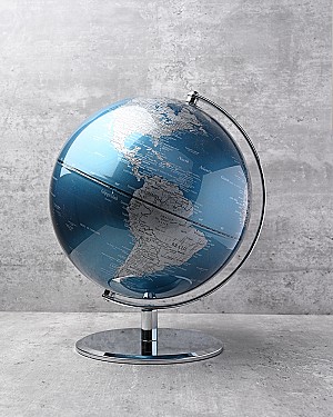 World Globe - Blue 12"H