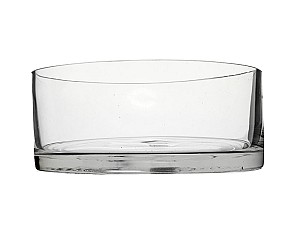 Clear Glass Bowl 8"D