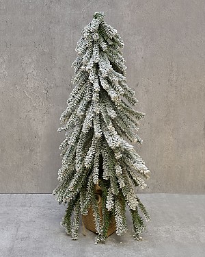 Mini Christmas Tree 24&quot; Green/White