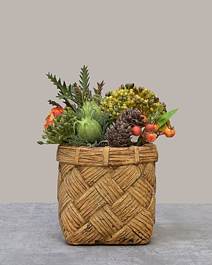 Rustic Harvest Basket