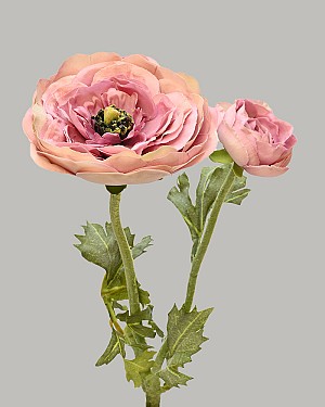 Ranunculus 19.5&quot; Deep Lavender